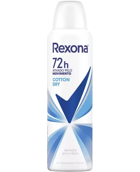 DES AERO REXONA COTTON DRY FEM 150ML