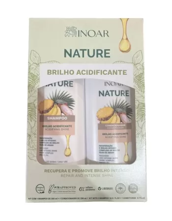 INOAR KIT SH 300 + COND 200 ML NATURE NUTRIÇÃO