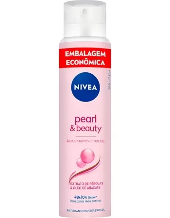 NIVEA DESODORANTE AEROSSOL FEMININO PEARL & BEAUTY 200ML