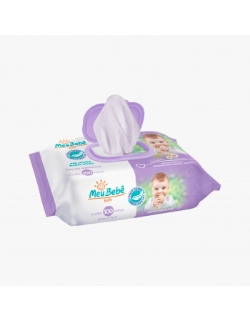 TOALHA UMEDECIDAS MEU BEBÊ SOFT C/100