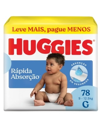 FRAL. HUGGIES HIPER G C/78