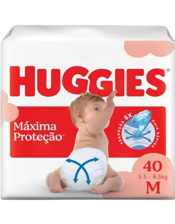 FRAL. HUGGIES SUPREME MEGA M C/40