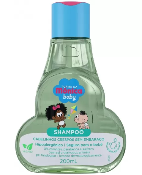 SHAMPOO CABELINHOS CRESPOS SEM EMBARACO TDM 200ML