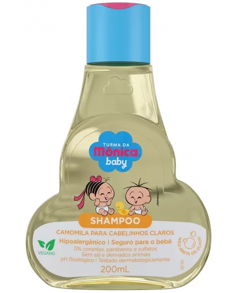 SHAMPOO CAMOMILA PARA CABELINHOS CLAROS TDM 200ML