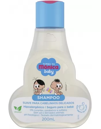 SHAMPOO SUAVE PARA CABELINHOS DELICADOS TDM 200ML