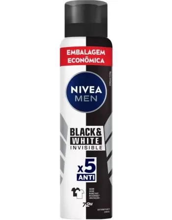 DES AE NIVEA BLACK&WHITE MEN 200ML