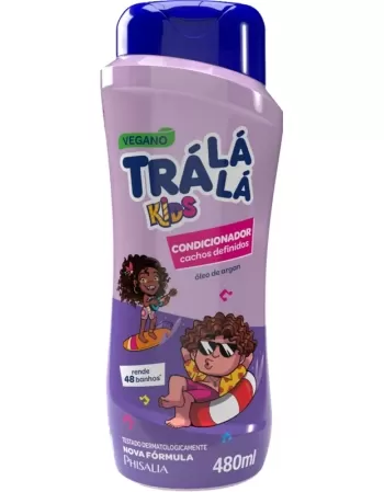 CONDICIONADOR TRÁ LÁ LÁ 480ML KIDS CACHOS DEFINIDOS