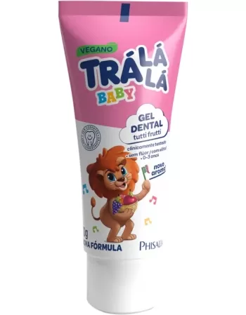 CREME DENTAL TRÁ LÁ LÁ 70G BABY TUTTI FRUTTI GEL