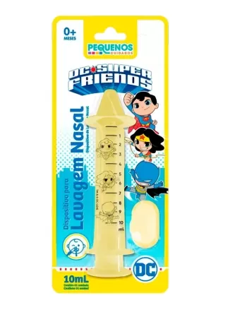 DISPOSITIVO P/ LAVAGEM NASAL NOSEWASH 10ML - SUPER FRIENDS