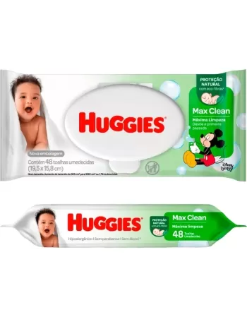 LENÇO UMEDECIDO HUGGIES 048UN CLASSIC